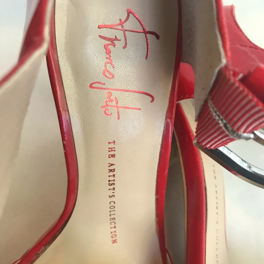 ‼️SOLD LOCALLY‼️ Franco Sarto Artist’s Collection Patent Heels - Picture 2 of 11
